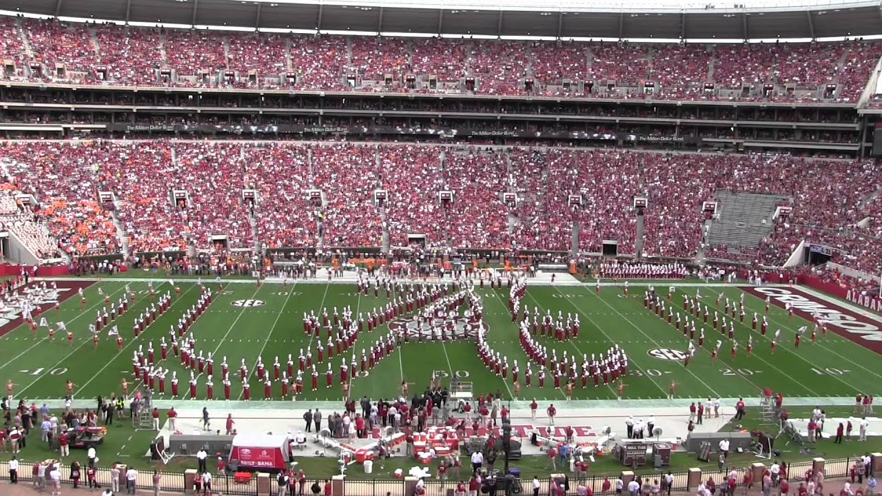 Alabama vs Tennessee - October 24, 2015 - Pregame