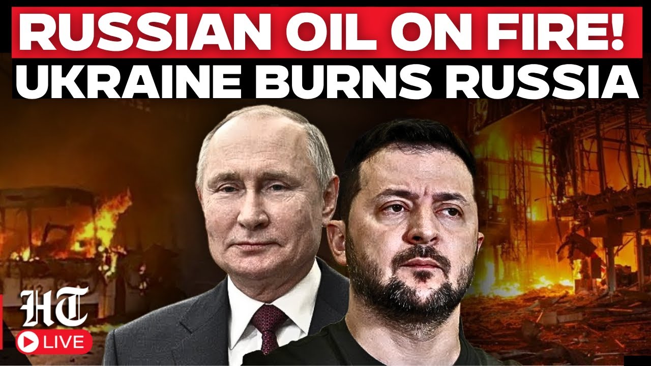 Russia Ukraine War LIVE: Zelensky's Strikes On Russian Oil Infra Backfires? | Putin Burns Kyiv