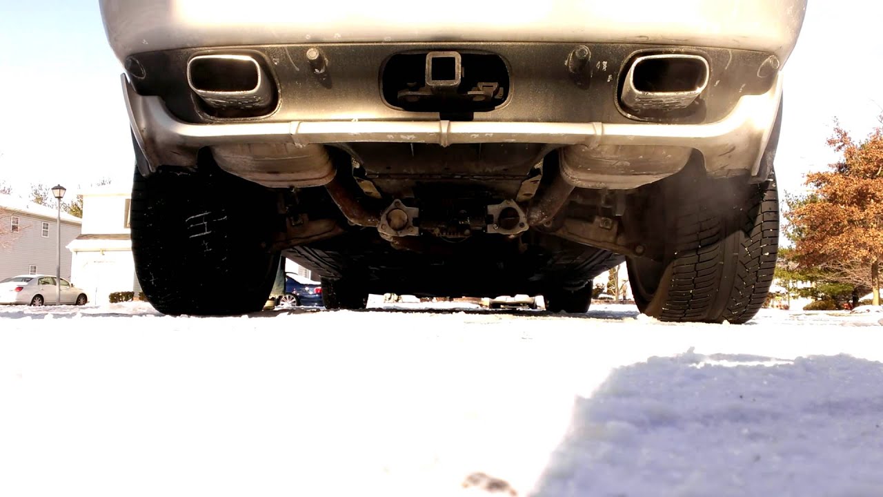 BMW X5 e53 4.8mnstr  air on air bags Qtp exhaust