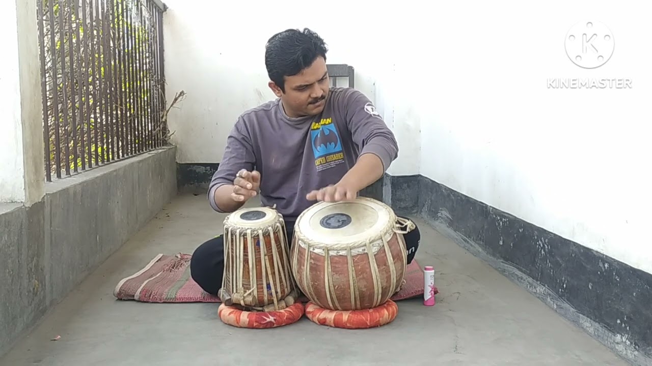 Jhoomka Gira Re song// Mera Saaya//Sadhna// Tabla played by Swaroopananda Saikia