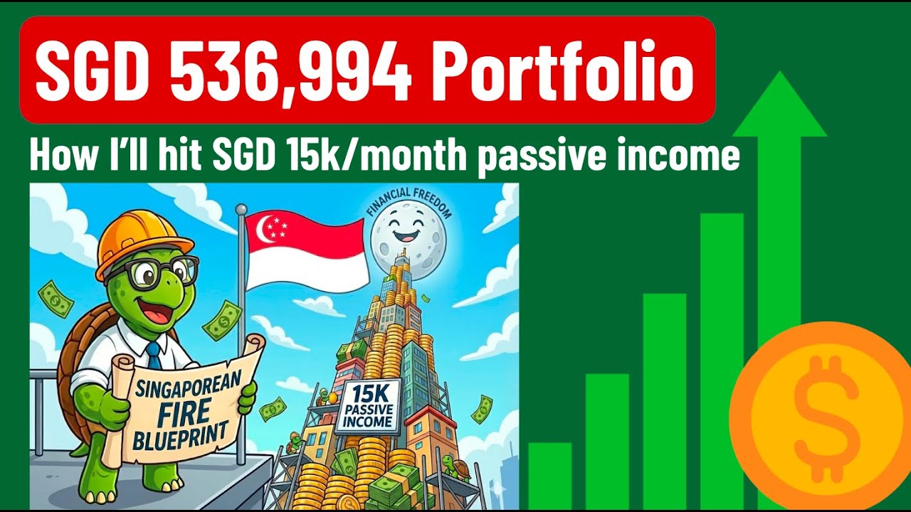 Dividend vs Growth Stocks: Aged 38 Singaporean&rsquo;s blueprint to SGD15k/month passive income from zero
