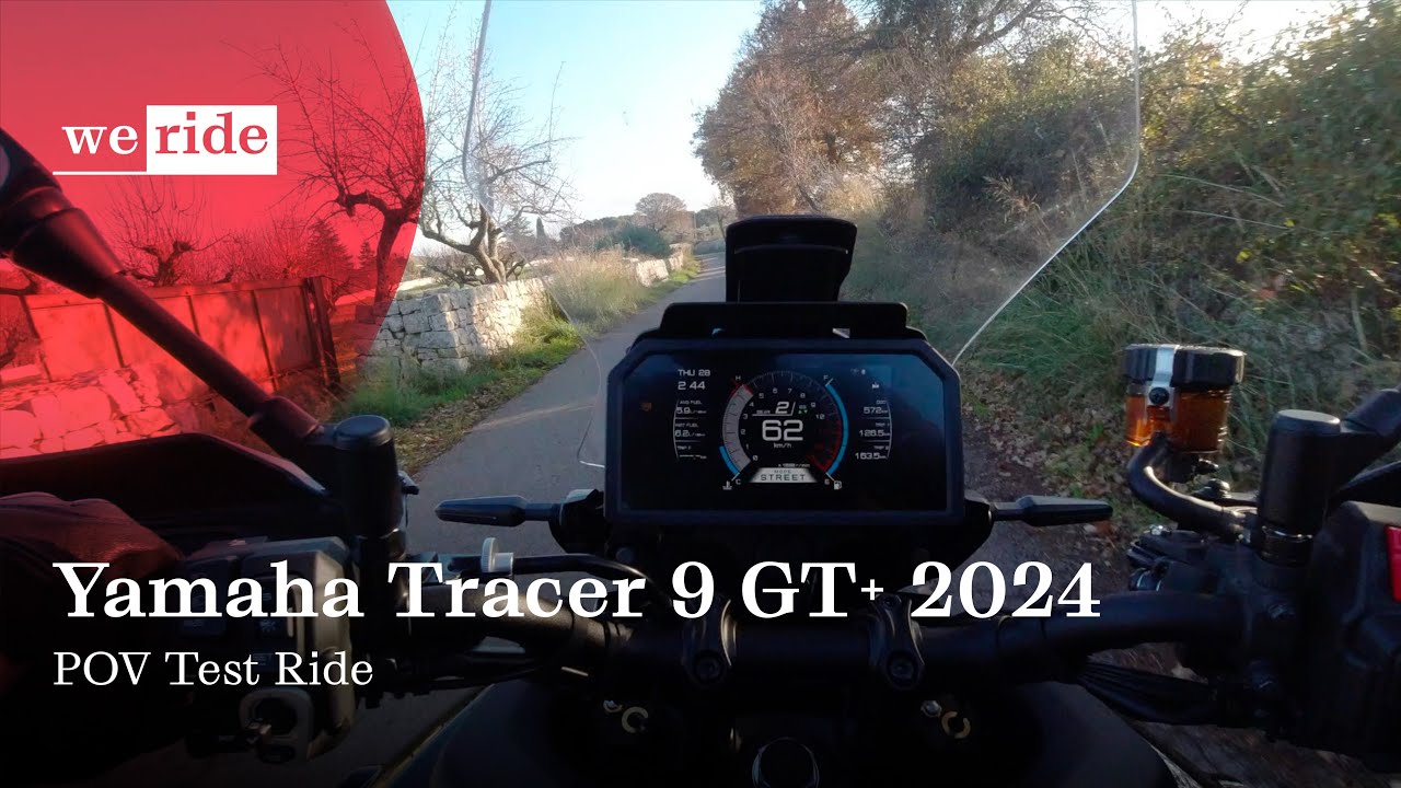 Yamaha Tracer 9 GT+ 2024 | POV Test Ride