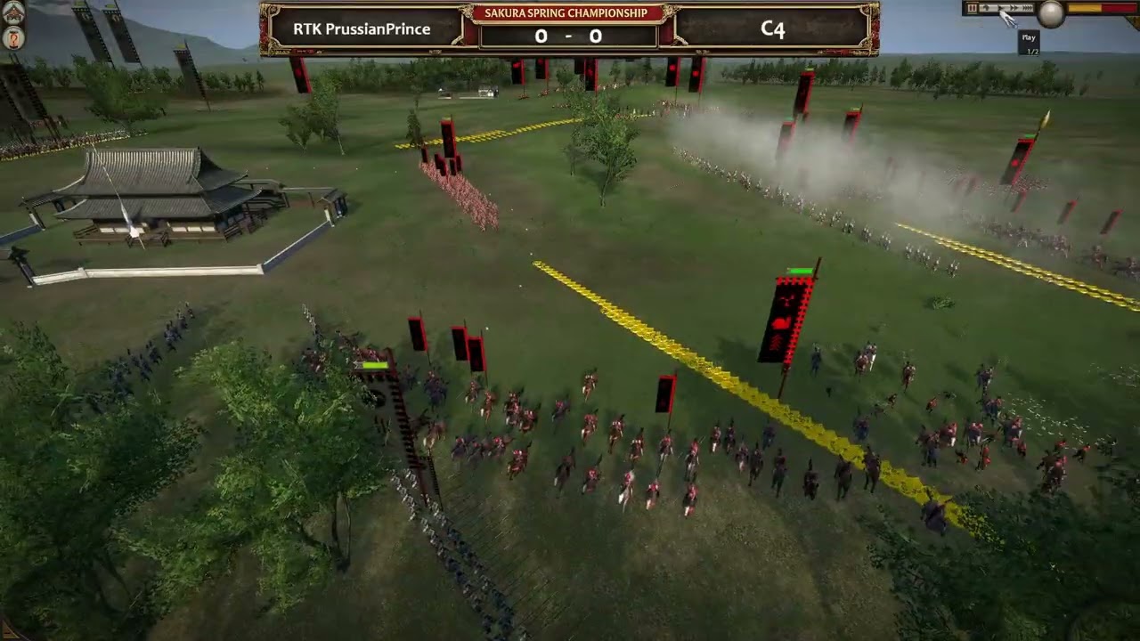 Sakura Championship | RTK PrussianPrince vs C4 | Shogun 2 (Round 2)