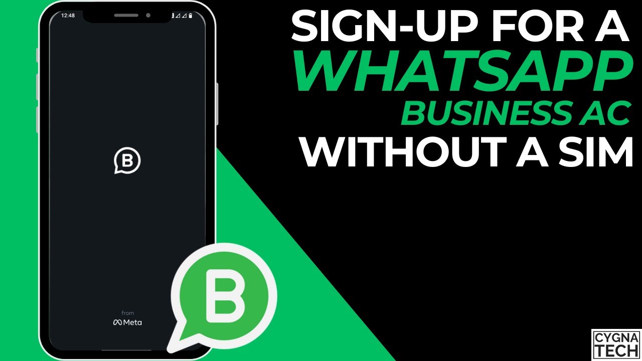 Как зарегистрировать аккаунт WhatsApp Business без SIM-карты за 5 минут