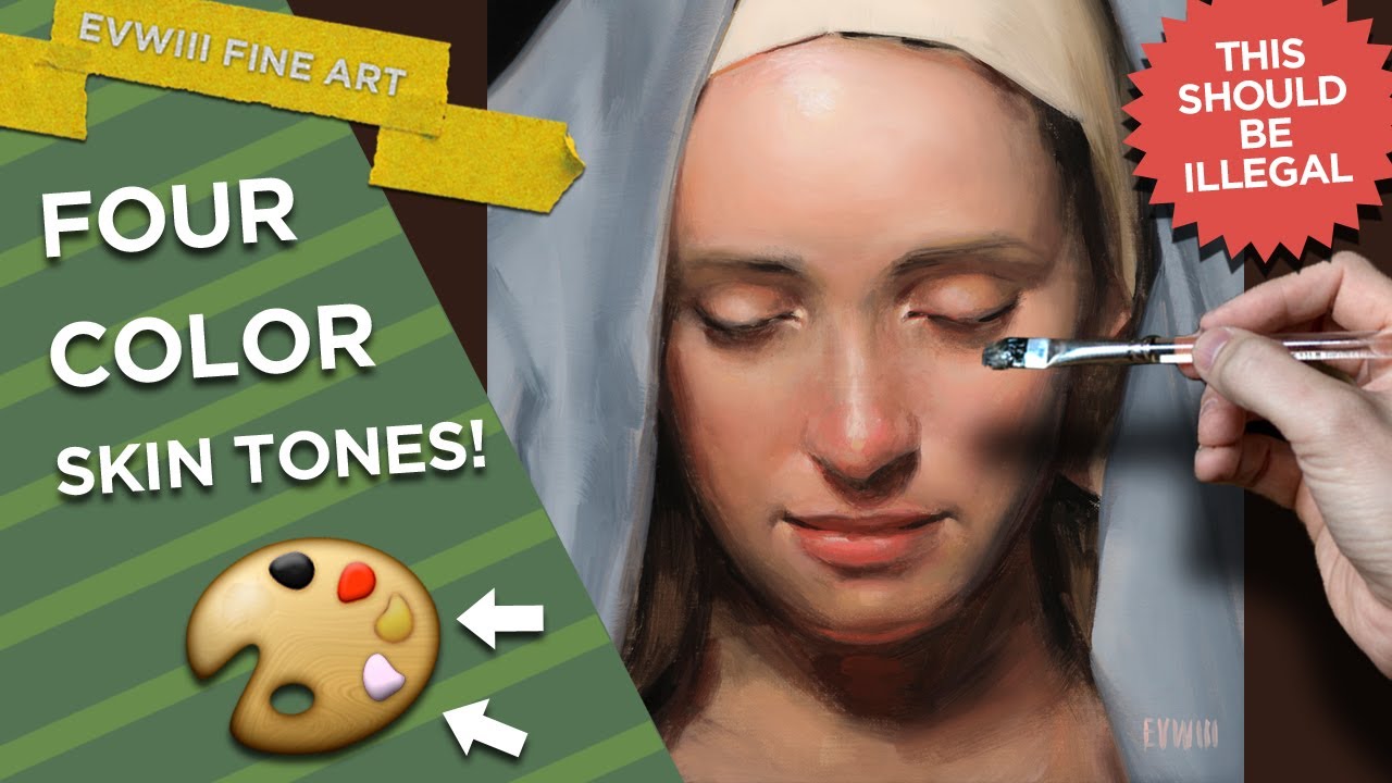 Easy Skin Tones with the Zorn Palette