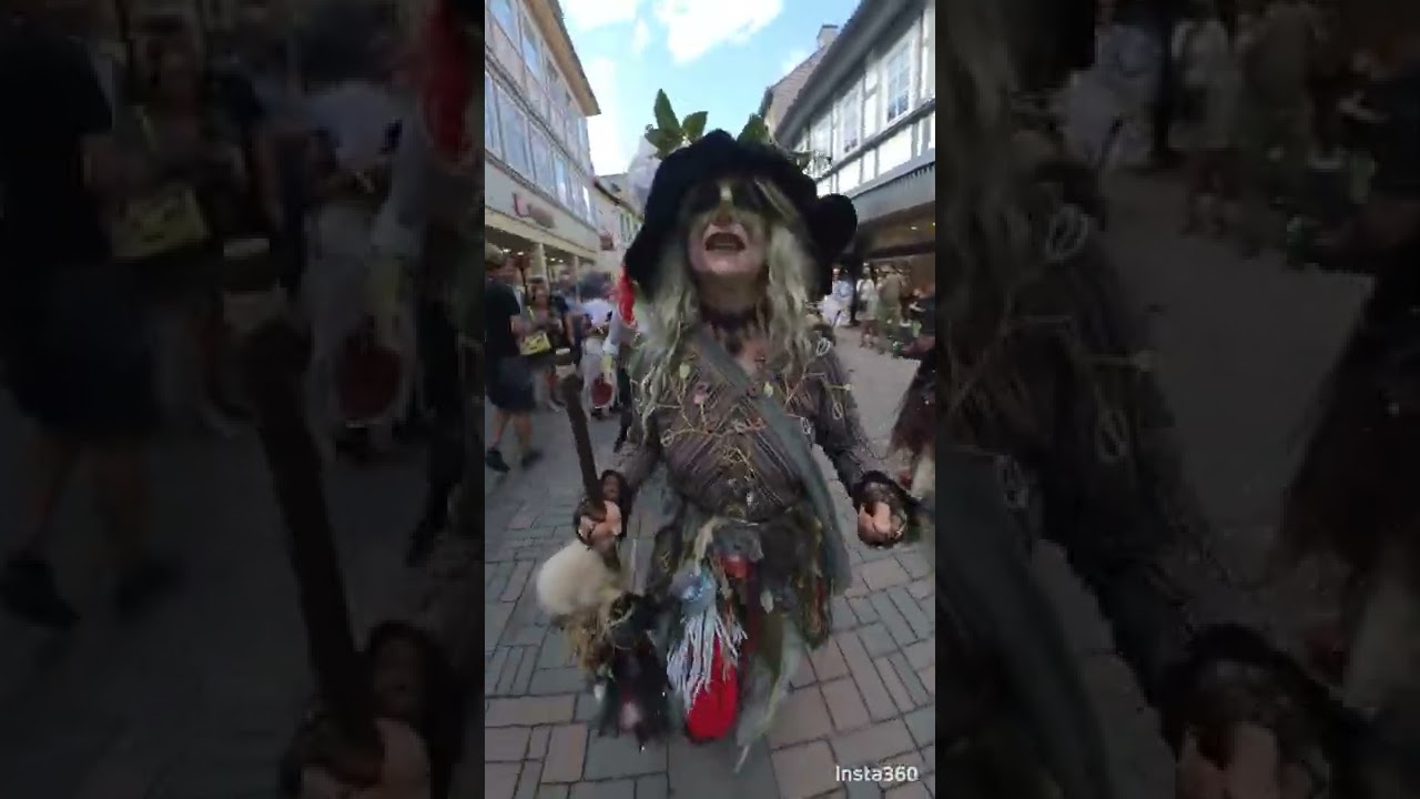1100 Jahre Goslar Umzug Wolfshäger Hexenbrut
