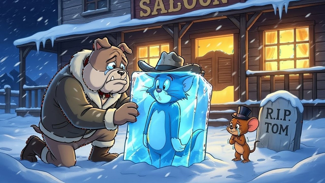 Tom Died in the Snow... Did Jerry Regret It at the Grave?! Tom & Jerry