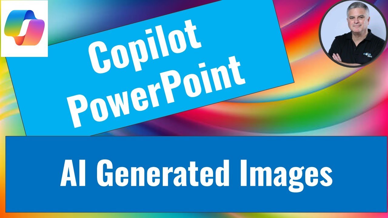 Copilot в PowerPoint &mdash; создание изображений, сгенерированных с помощью ИИ.