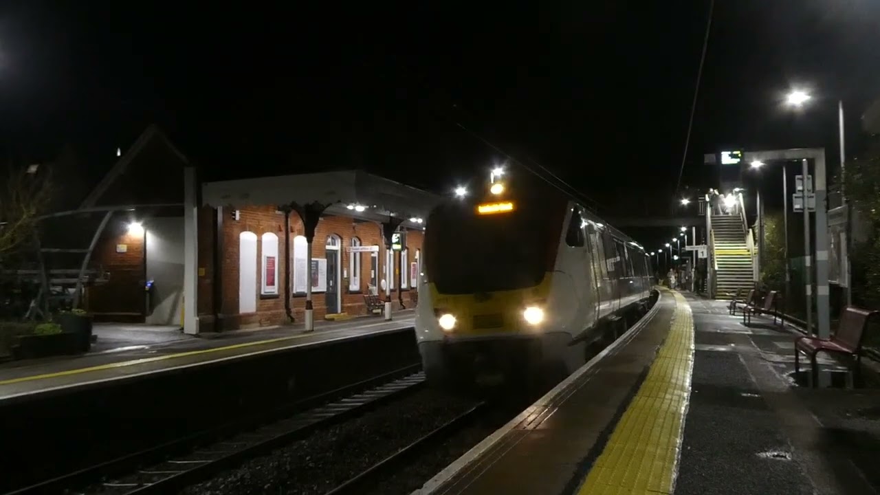 Trains at Whittlesford Parkway