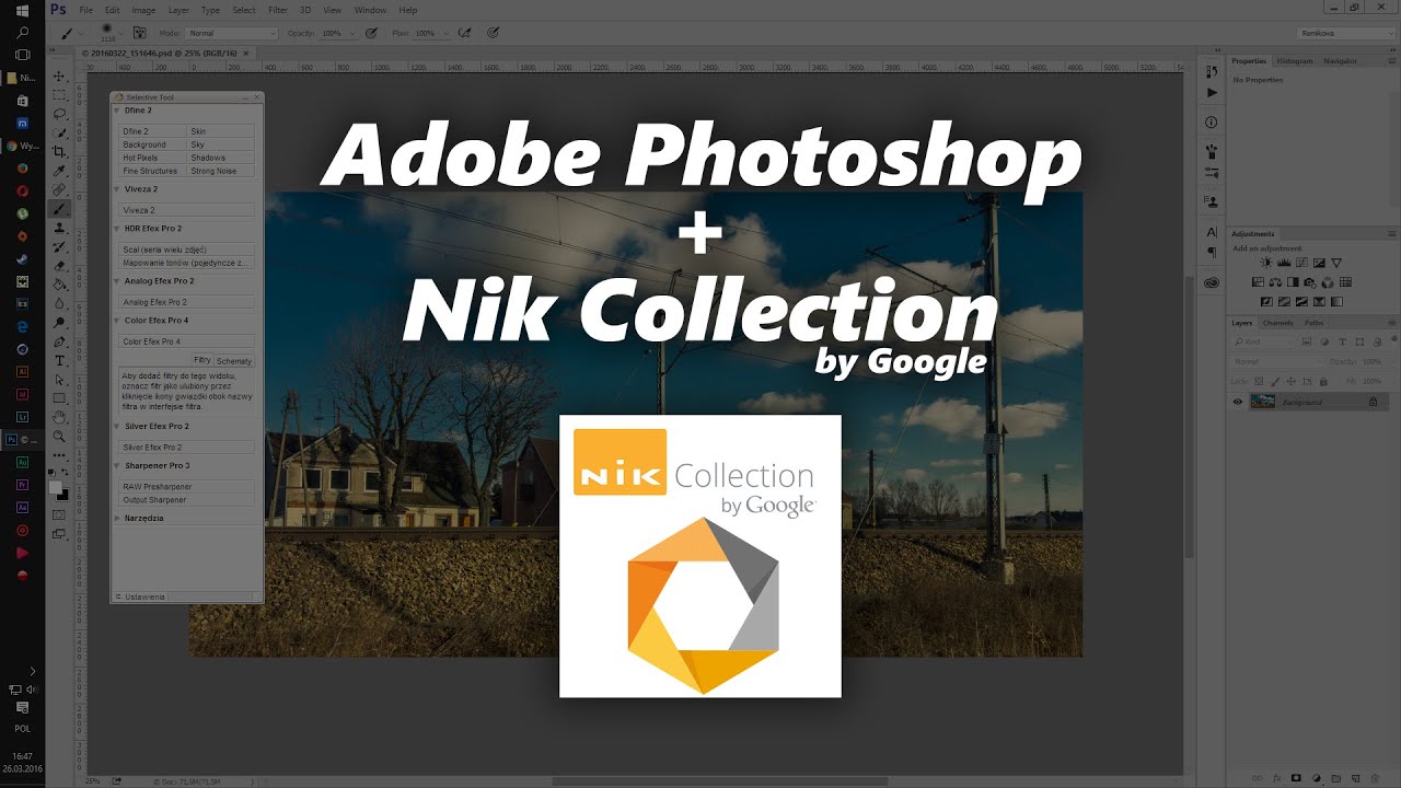 Adobe Photoshop - wtyczki Google Nik Collection - Part 4.3 - Color Efex Pro
