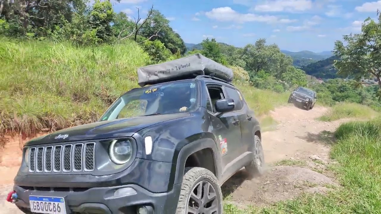 JEEP RENEGADE SUBINDO A PEDRA RACHADA EM MAIRIPORÃ - SP