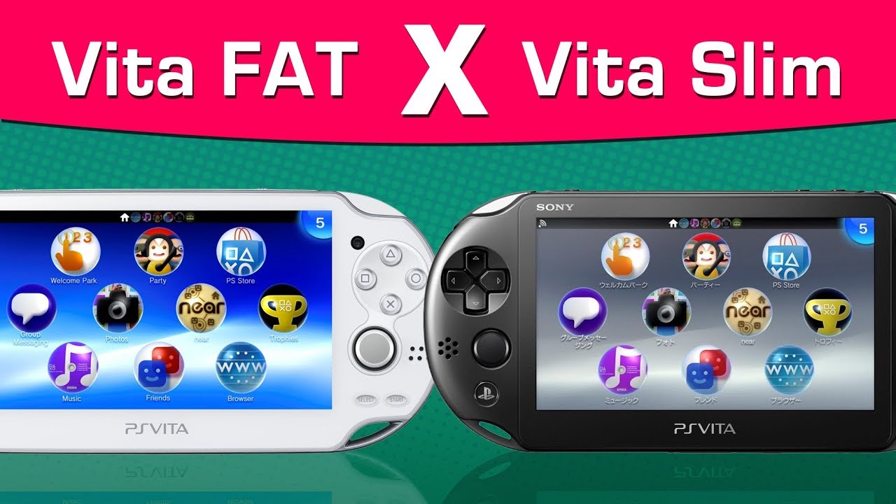Resenha | PS Vita Fat vs PS Vita Slim