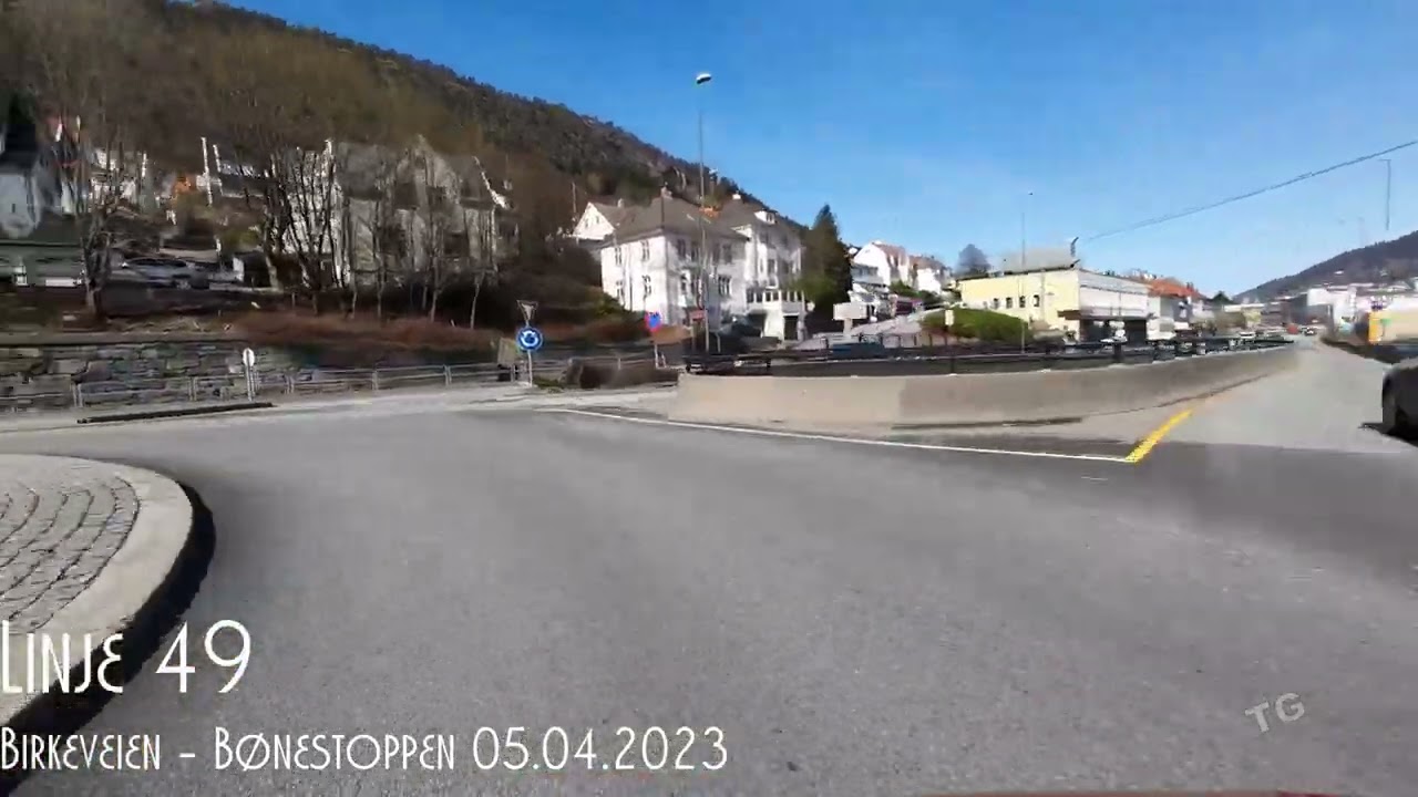 4K - Linje 49 - SKOLETUR - Birkeveien - Bønestoppen