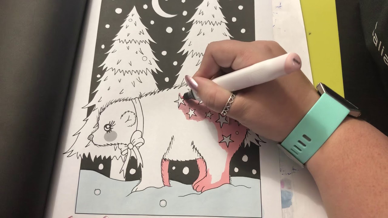 Color and Chat : Winter Dreamlings