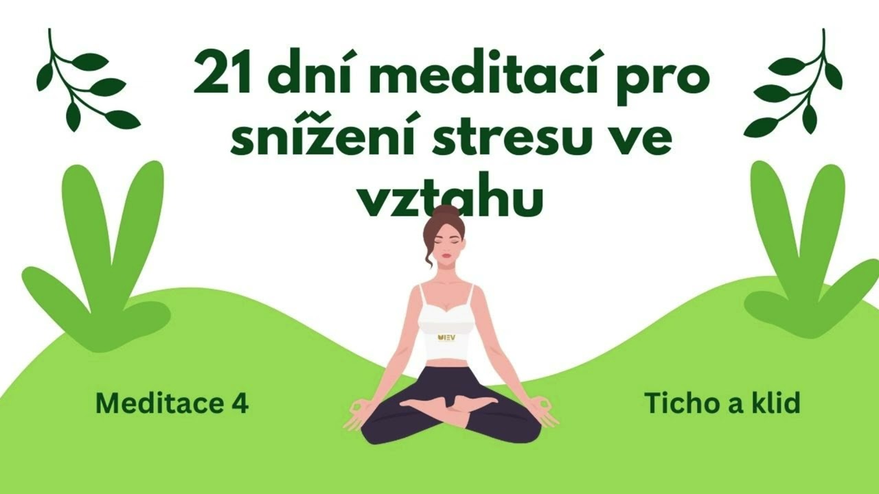 Meditace 4: Ticho a klid uvnitř | 🎵 5 Hz Theta Waves | 15 min