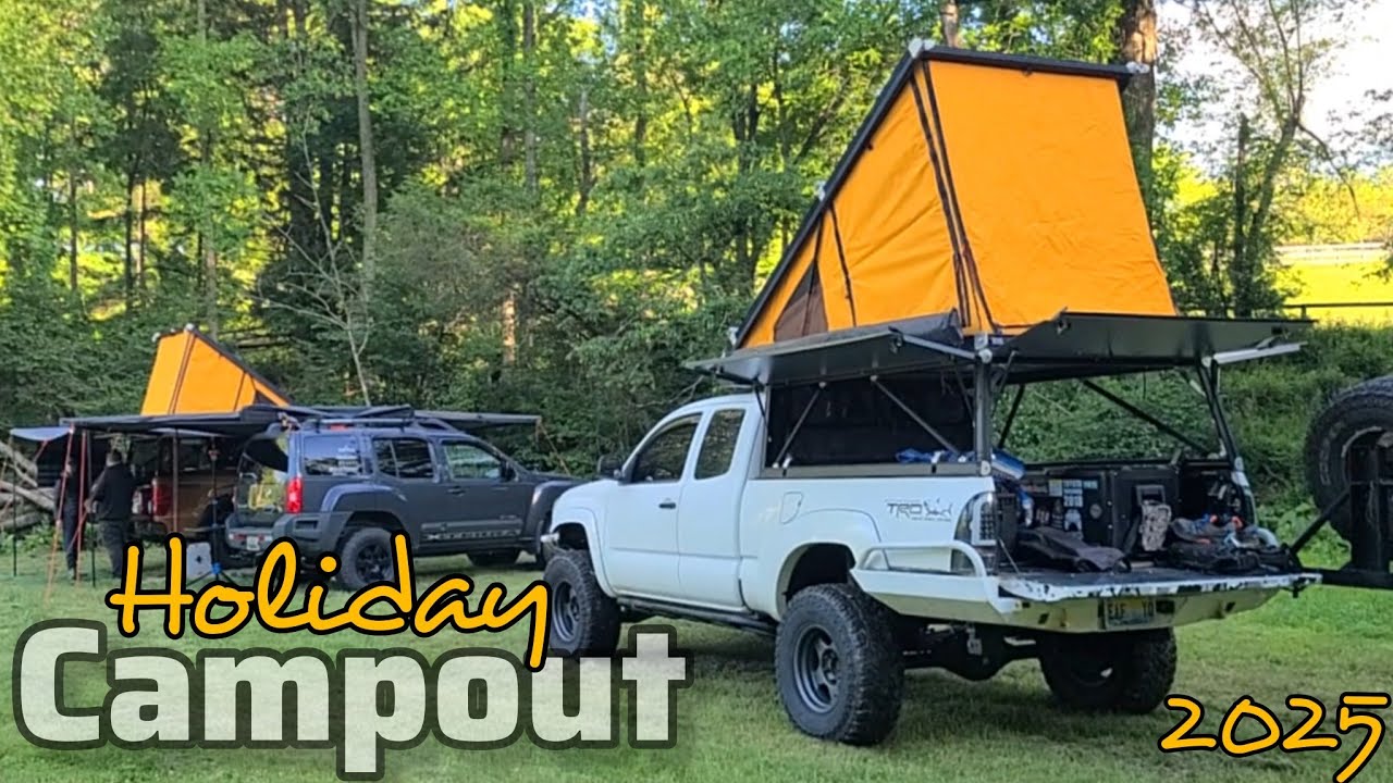 CAMPING | Memorial Day Weekend 2025 w/Friends | Overlanding Rigs | Air Fryer Cooking