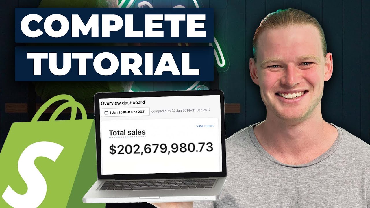 ПОЛНОЕ руководство по Shopify для начинающих 2024 — как создать прибыльный магазин на Shopify