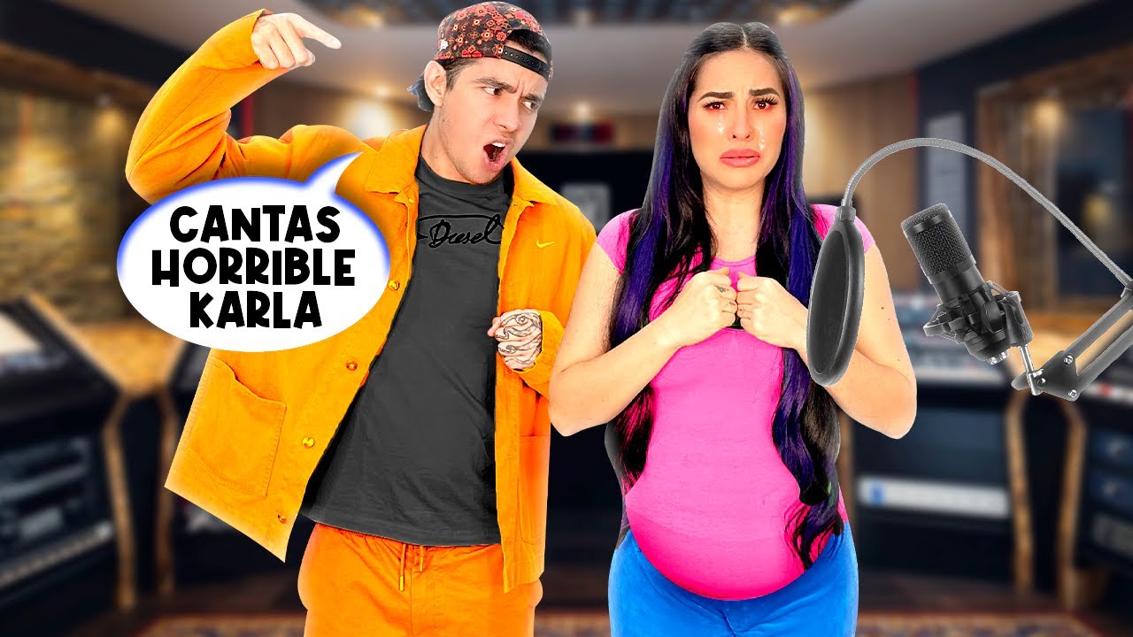 KARLA CANTO HORRIBLE LA CANCI&Oacute;N DE NUESTRA BEB&Eacute; NASYA.. 💔 | Mau Mcmahon