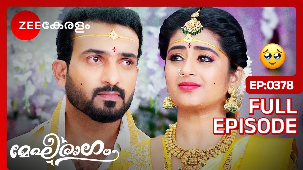 മിഴികൾ നിറഞ്ഞു മിഥുനും മേഘ്‌നയും | Megharagam | Full Ep. 378 | ZEE Keralam