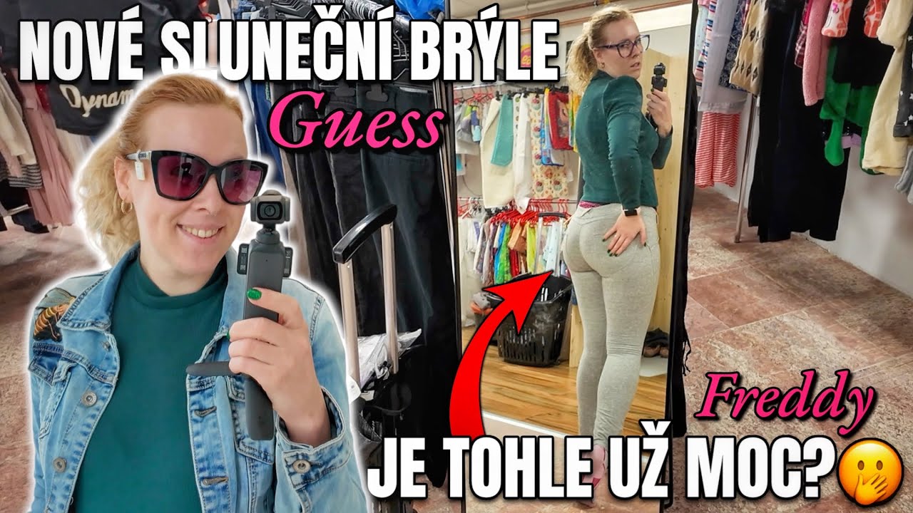 VYSNĚNÉ KALHOTY FREDDY ZE SEKÁČE🤩VYBÍRÁM SLUNEČNÍ DIOPTRICKÉ BRÝLE😎OPTIKA RAŠTÁK A GENESIS KYJOV