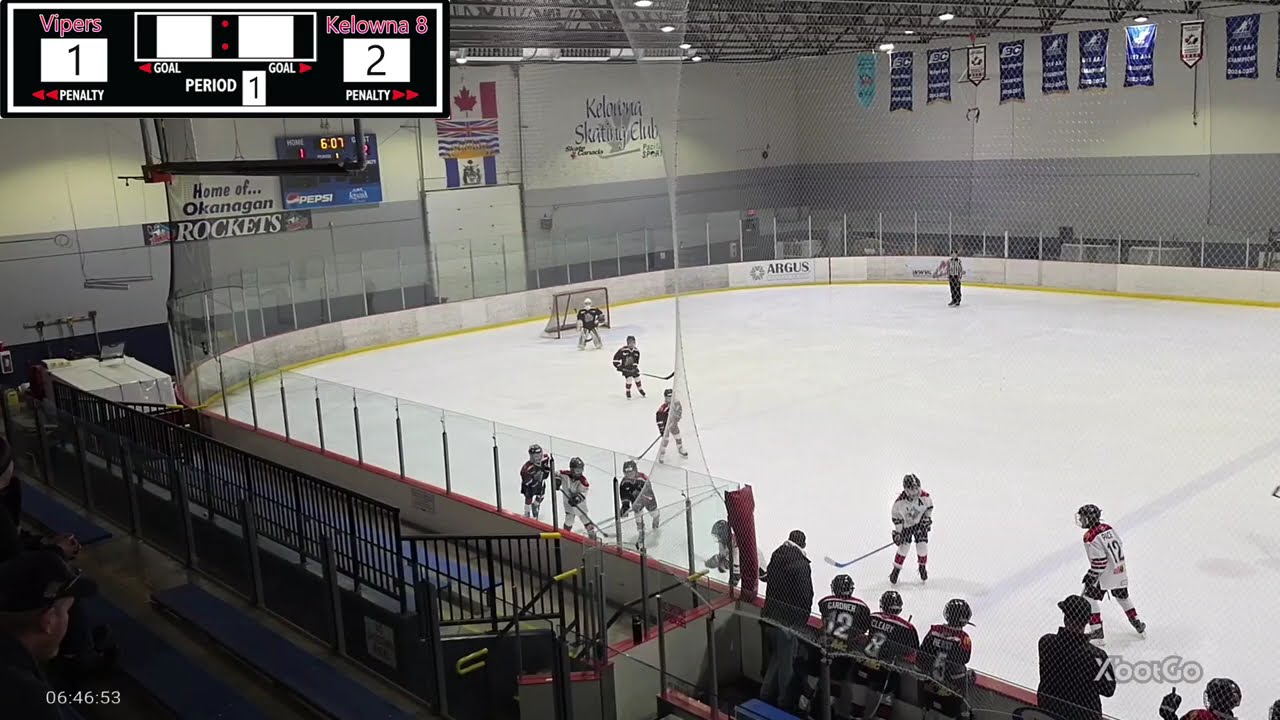 Kelowna Vipers Vs Kelowna 8 Feb 8, 2026 Follow Cam
