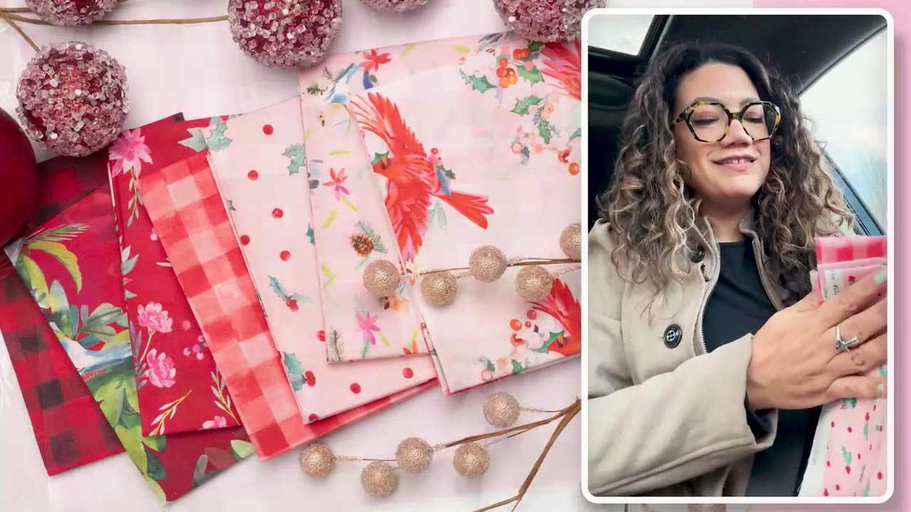 Love and Cheer Fabric Collection for Moda by Amarilys Henderson