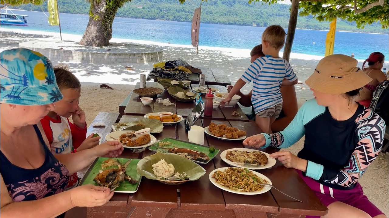 MY FAMILY IS SHOCKED BY THIS RESORT IN THE PHILIPPINES! Eating real Filipino food!