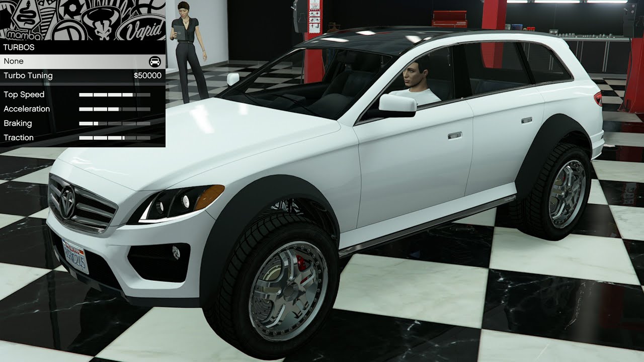 GTA 5 - Past DLC Vehicle Customization - Benefactor Streiter (Mercedes E-Class All Terrain 4x4&sup2;)