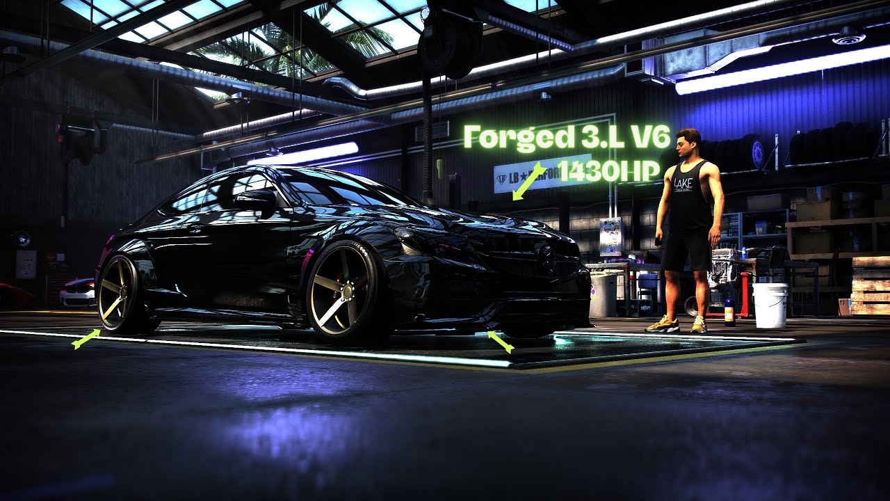 Customizing a '18 Mercedes-AMG C 63 | Need for Speed Heat