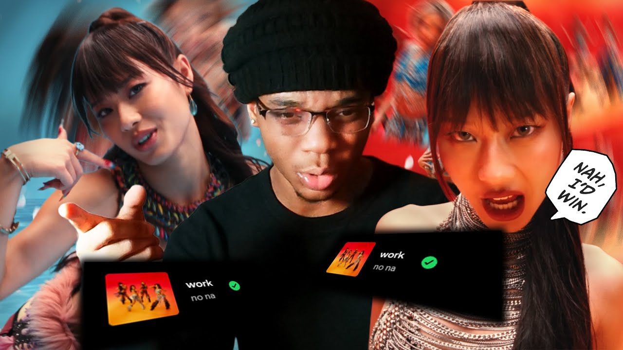 KISS OF BLACK WHO?! no na - work (Official Music Video) Reaction