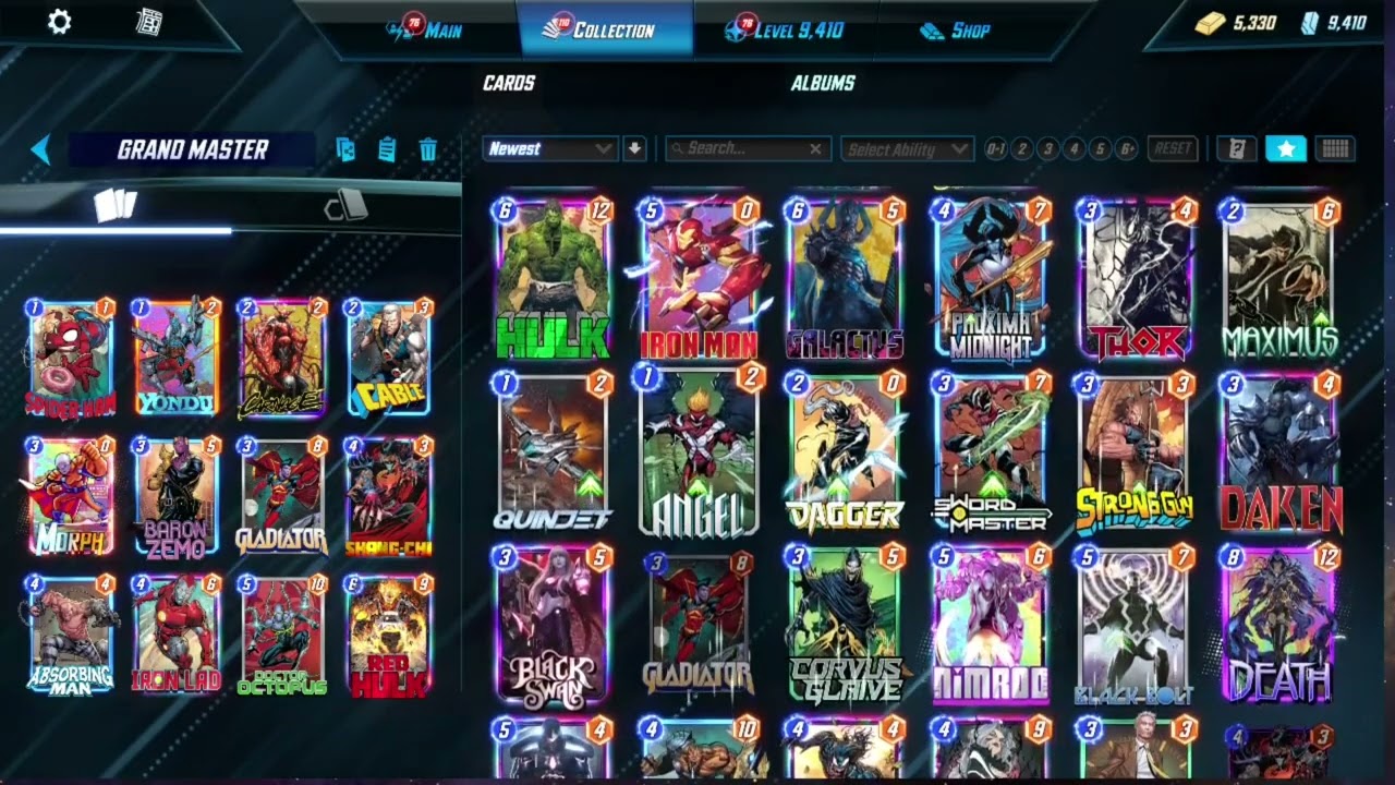 Marvel Snap Monthly Battle Pass Opening #14 final, goodbye