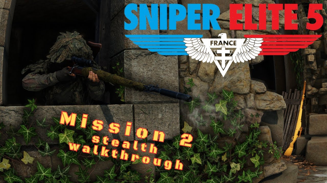 Sniper Elite 5 Stealth Walkthrough - Mission 2: Occupied Residence (Part 2/3)