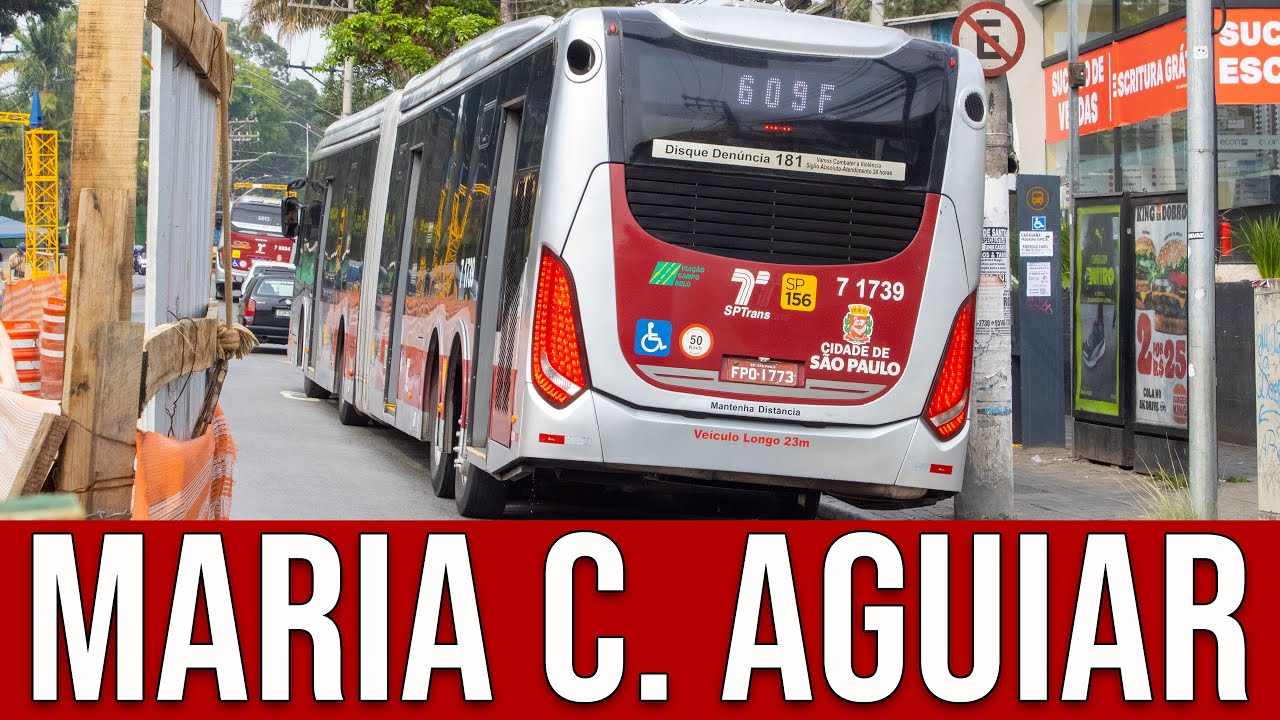 Avenida Maria Coelho Aguiar - Movimentação de Ônibus #824