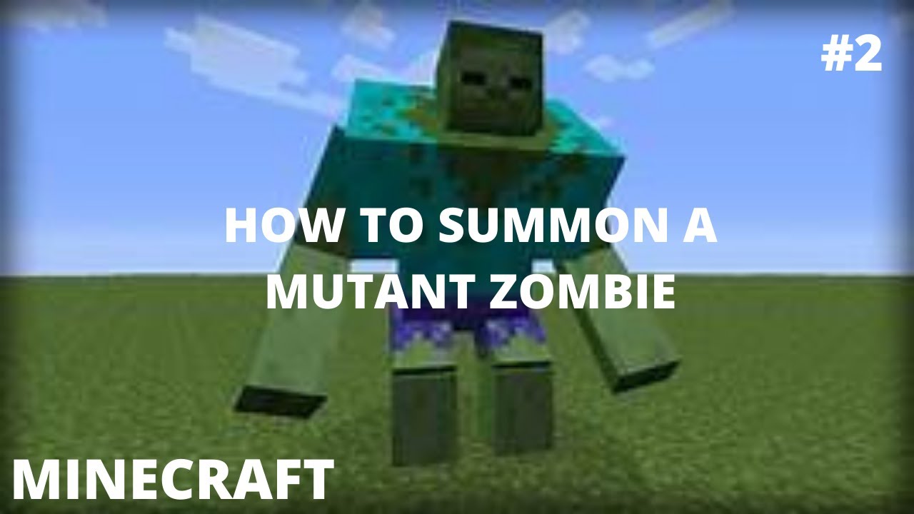 How to Summon a Mutant Zombie in Minecraft (Mods)