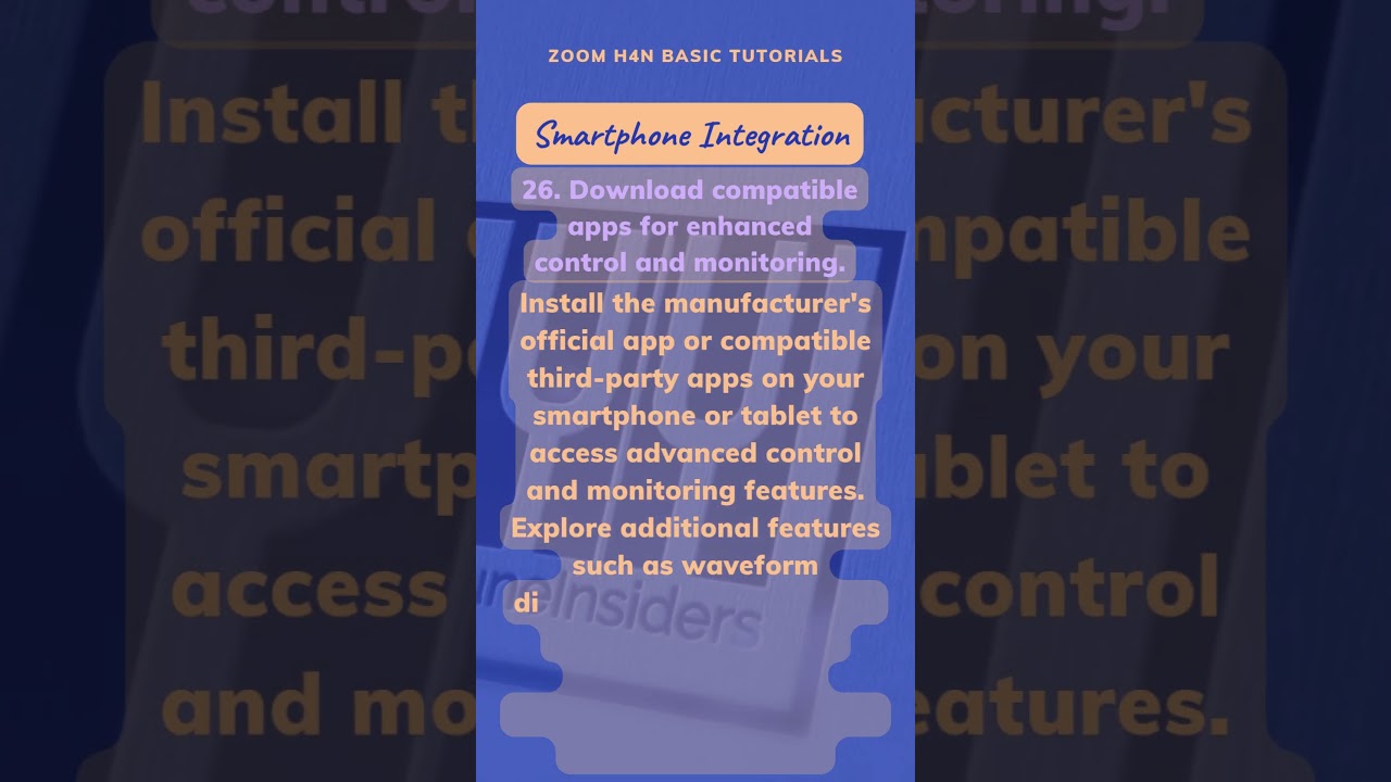 26. Download compatible apps for enhanced control and monitoring. 
