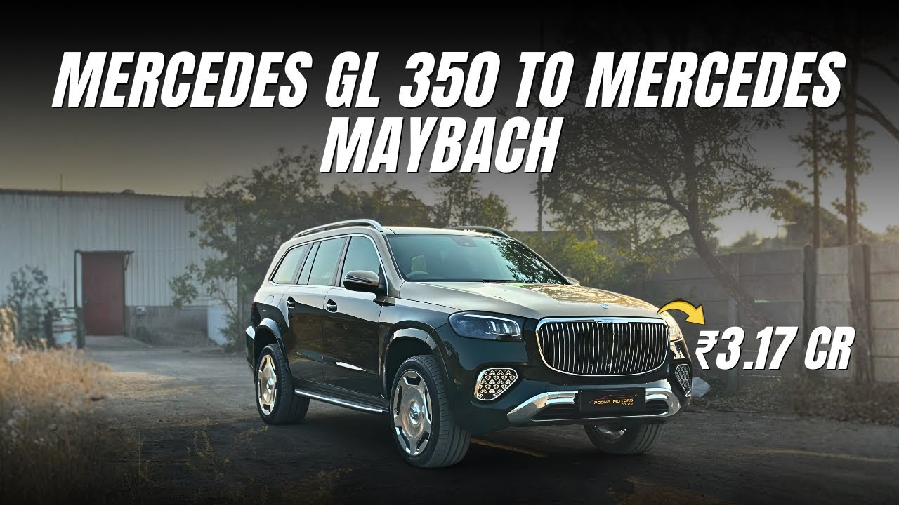 Mercedes GL 350 Conversion to Mercedes Maybach🤯 | Mercedes Car | Best Car Accessories Store in Pune