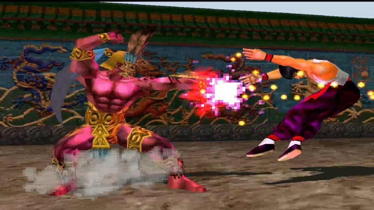 Tekken 3 Ogre with Xiaoyu Moves Arcade