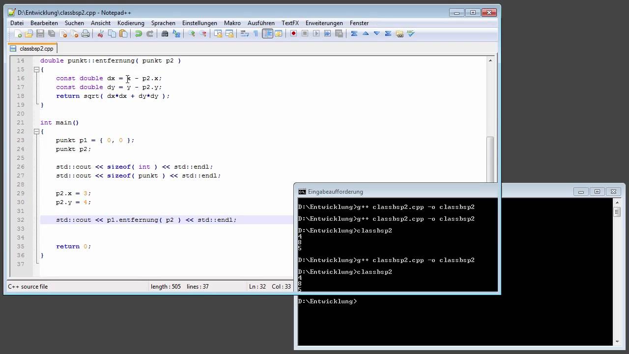 Methoden - C++ programmieren