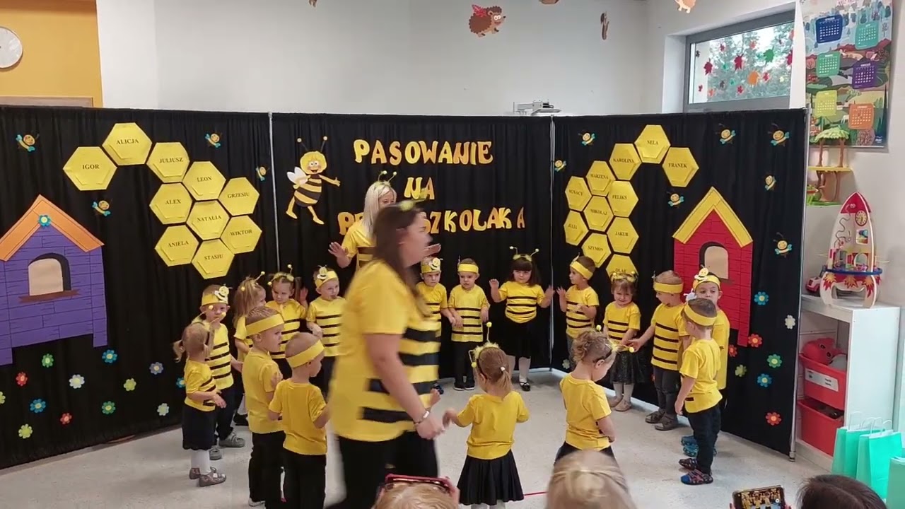 PASOWANIE NA PRZEDSZKOLAKA - PSZCZÓŁKI 18.10.2022r.