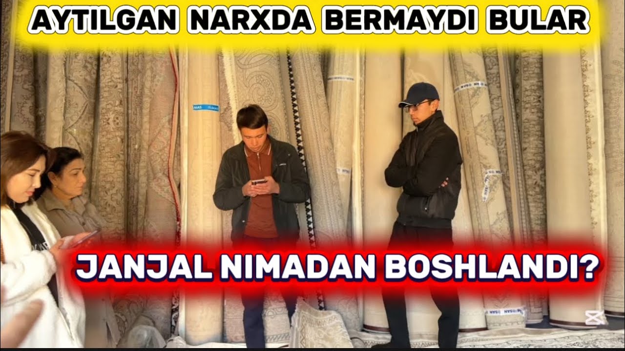 SOTUVCHI AYTGAN NARXIDA BERMADIMI? SAVOLGA JAVOB VIDEODA