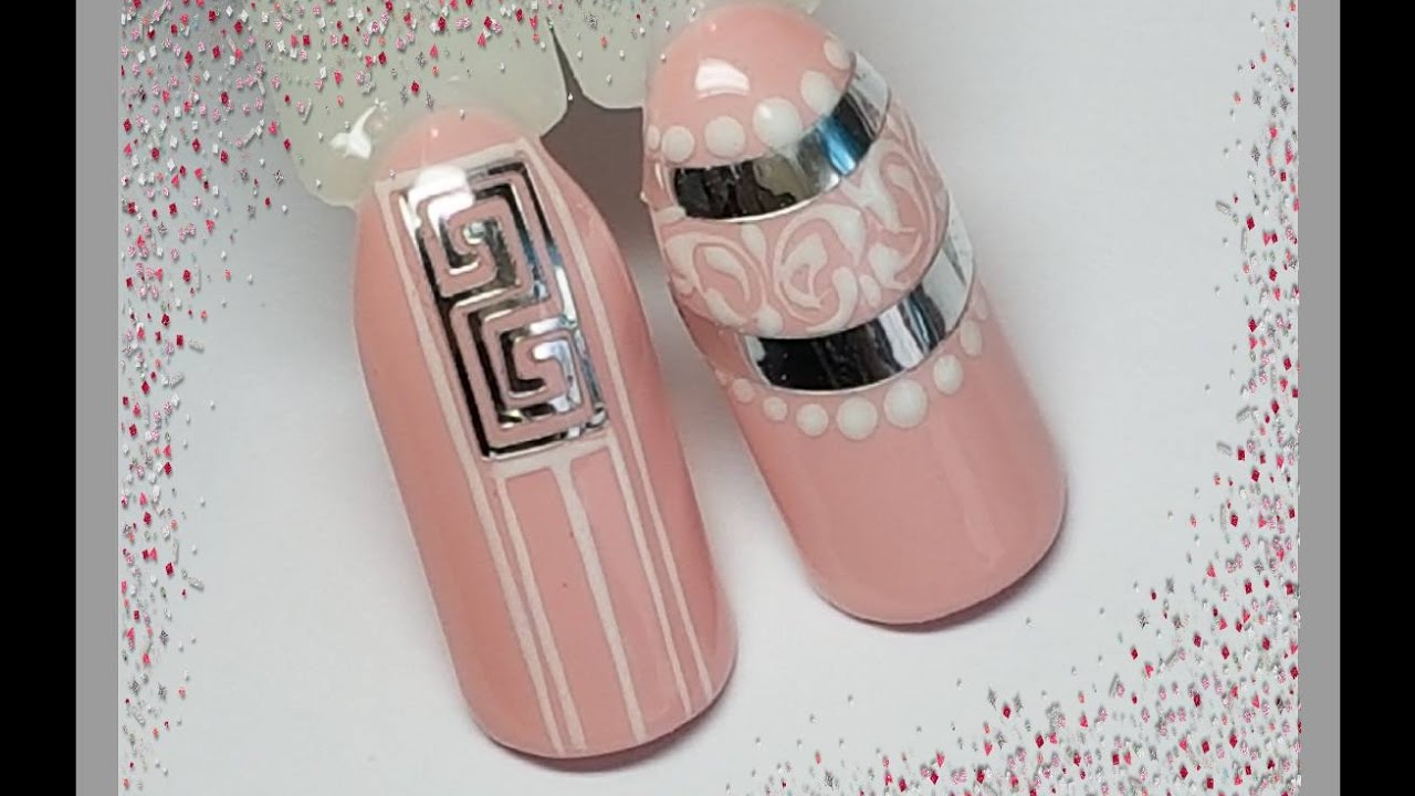 ПРОСТОЙ ДИЗАЙН НОГТЕЙ💙NAIL ART TUTORIAL