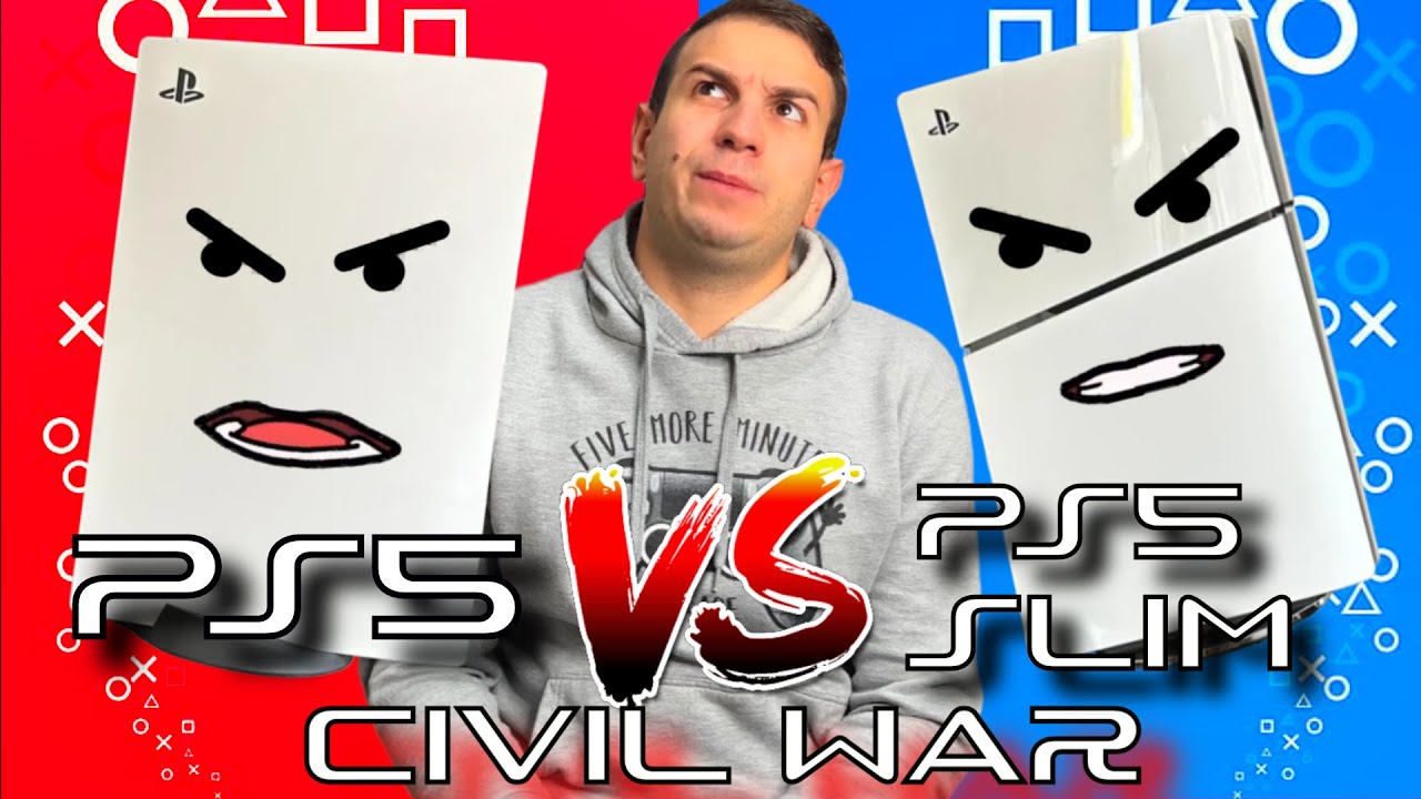 PS5 VS PS5 SLIM - SE LE COSE PARLASSERO - CONSOLE CIVIL WAR -Alessandro Vanoni