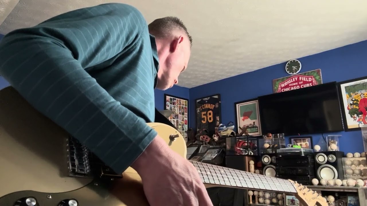 Fender Chris Shiflett Telecaster Deluxe Played Through Fender Blues Deluxe Amp