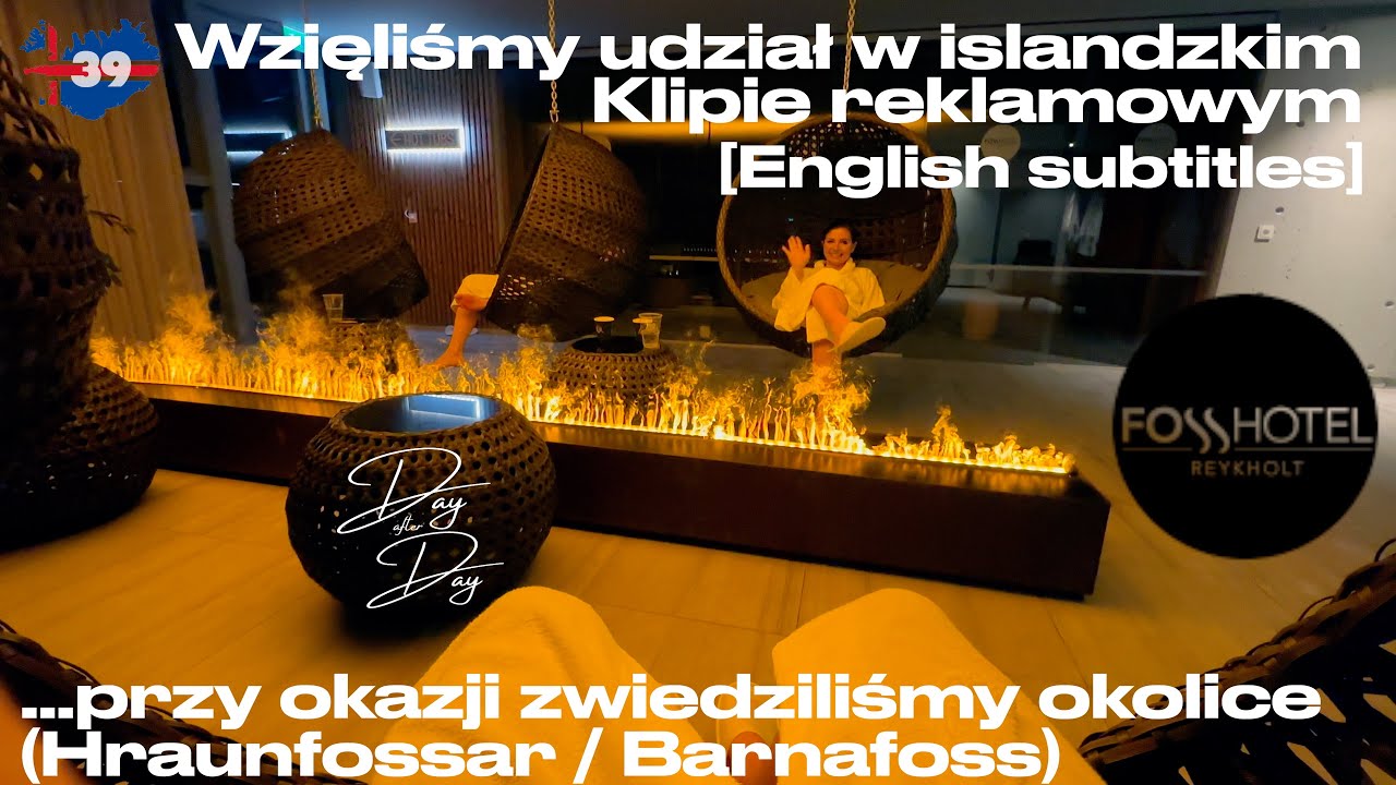 Wzięliśmy udział w islandzkiej reklamie / Hraunfossar i Barnafoss / Hotel Reykholt (v39) EN SUB