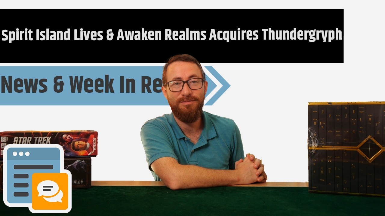 News & Week In Review - Primal Legends, Awaken Realms Aquires Thundergryph, Off the Page & More!!
