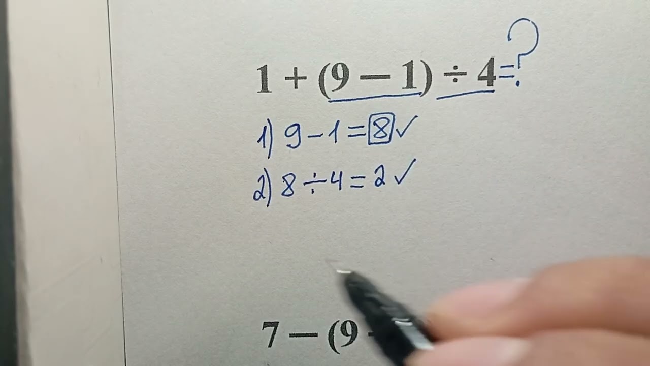 How to Perform Math Operations Step by Step #mathtrick #maths #mathematica #mathematics #education 