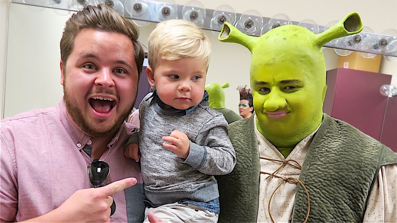 OLLIE MEETS SHREK!