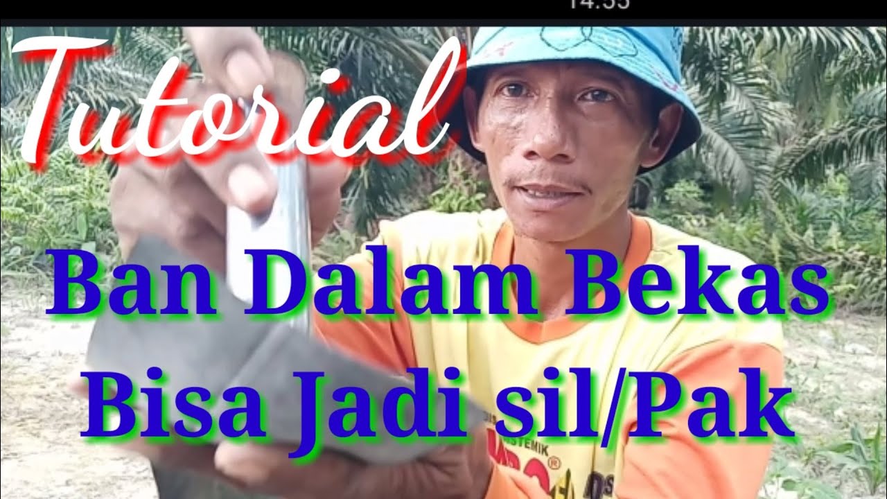 Tutorial/Cara Membuat Sil/pak Water Swivel Dari Ban Bekas.