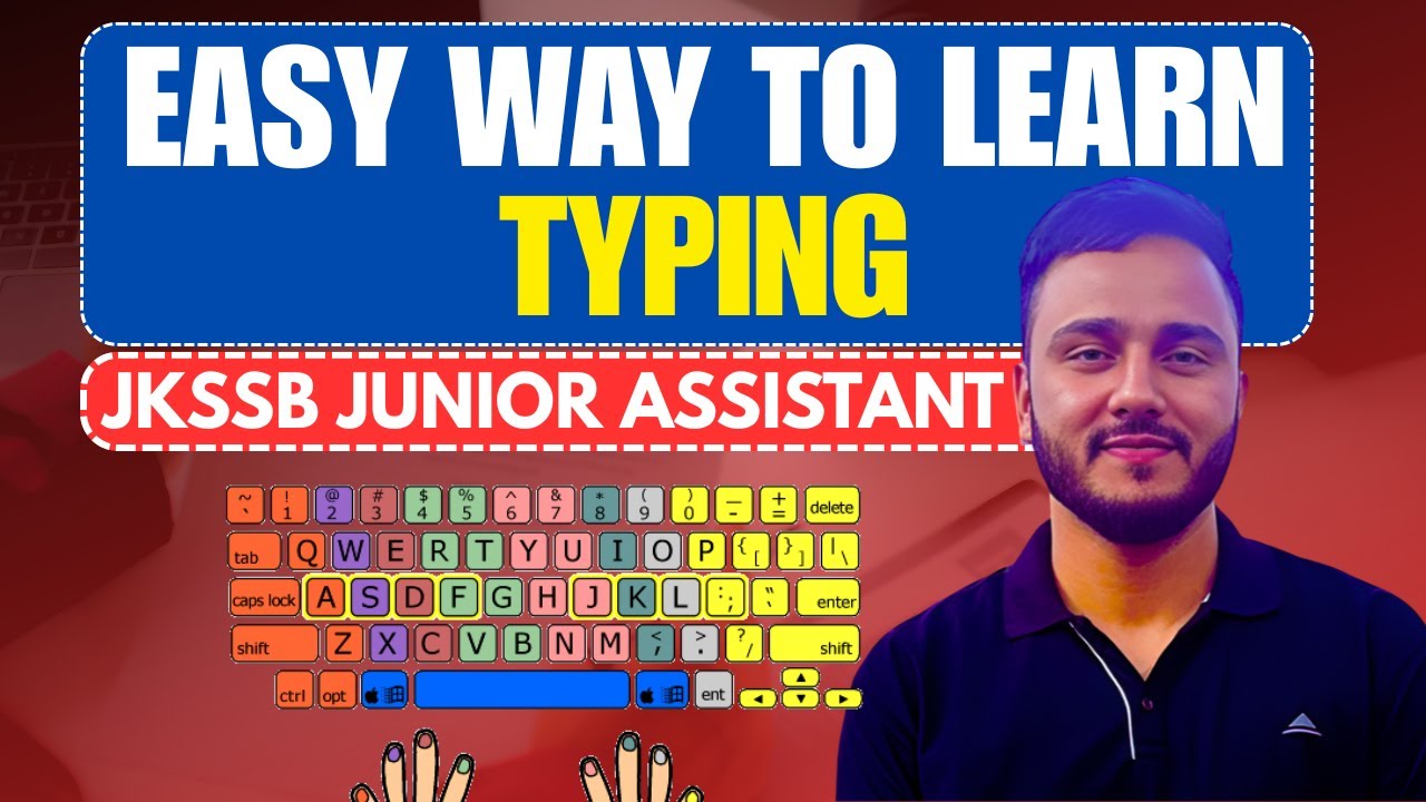 Best way to learn Typing for JKSSB Junior Assistant | By  Tawqeer Sir