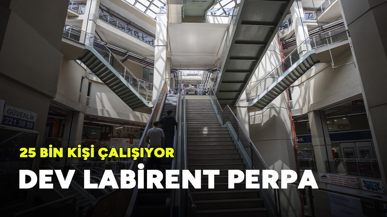 İstanbul'un dev labirenti Perpa: 'Burayı çözmem 4-5 senemi aldı'